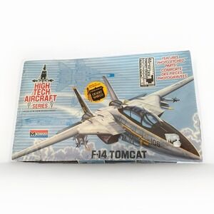 Monogram 1/48 Grumman F-14A Tomcat Plastic Model Kit 5832 1990 High Tech